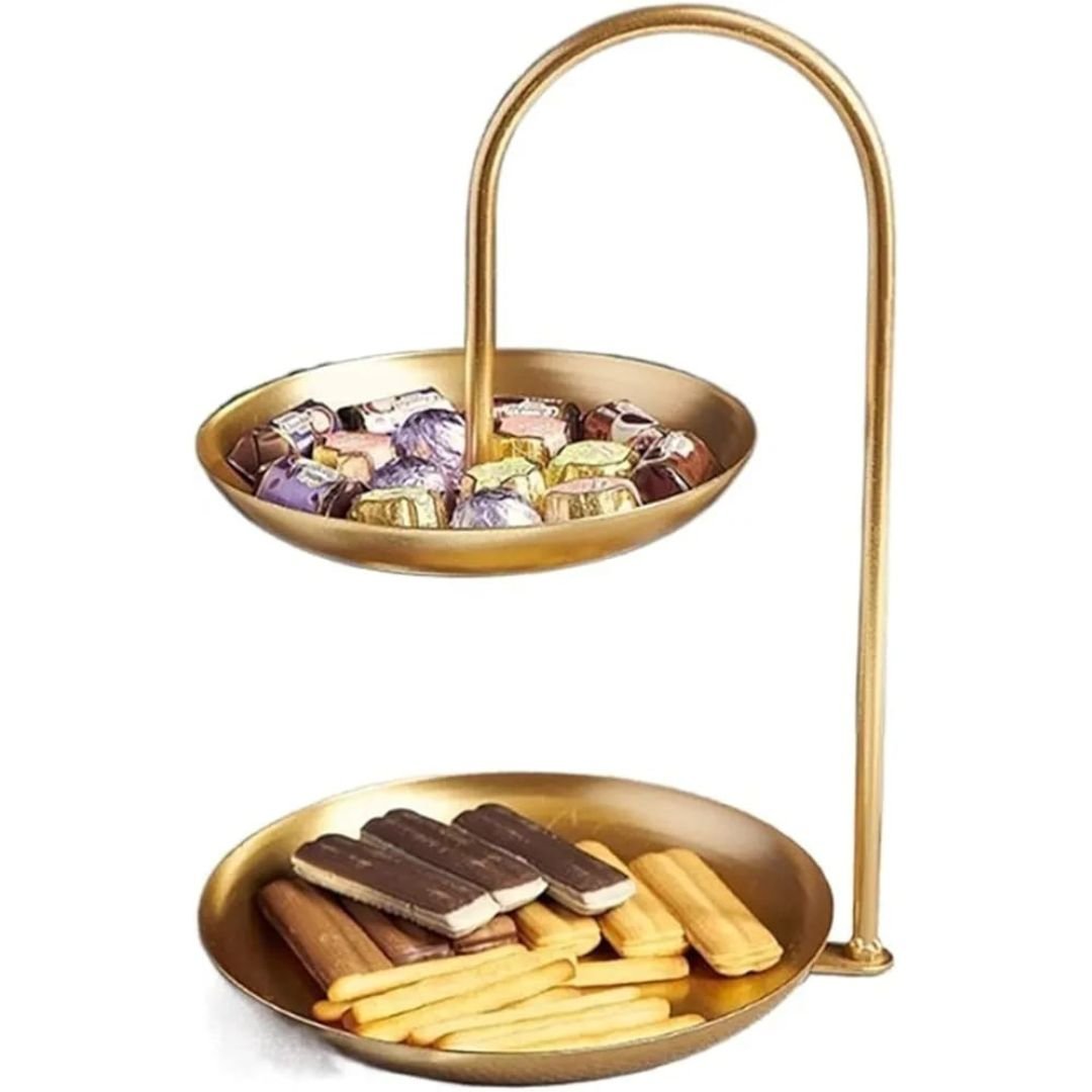 Double Layer Food Stand