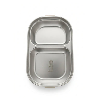 Double Layer Stainless Steel Lunch Box - Food-Grade Portable Lunch Container