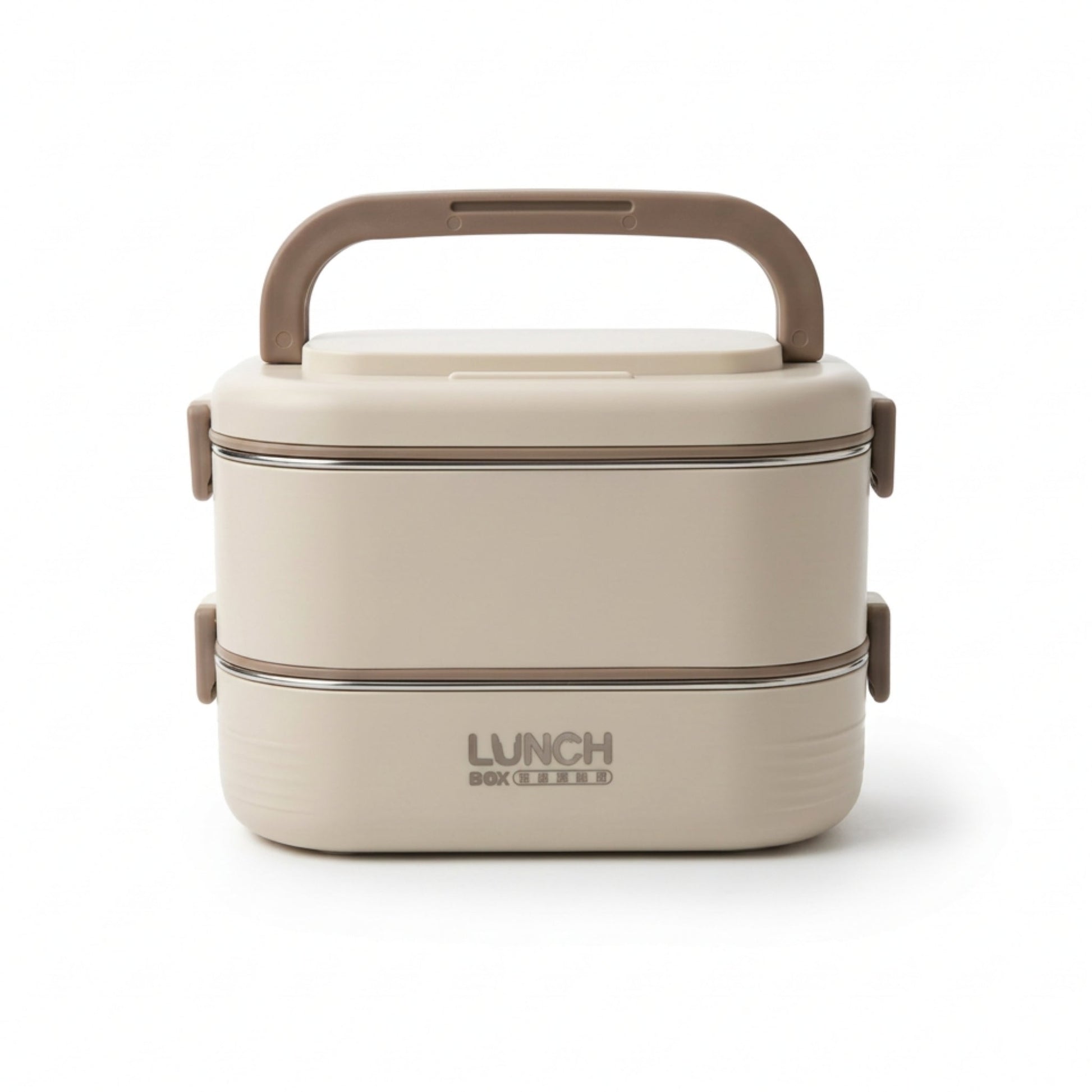 Double Layer Stainless Steel Lunch Box - Food-Grade Portable Lunch Container