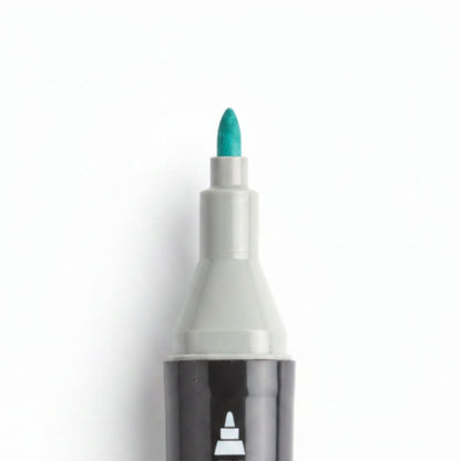 Double Sided Marker Fine Tip On White Background