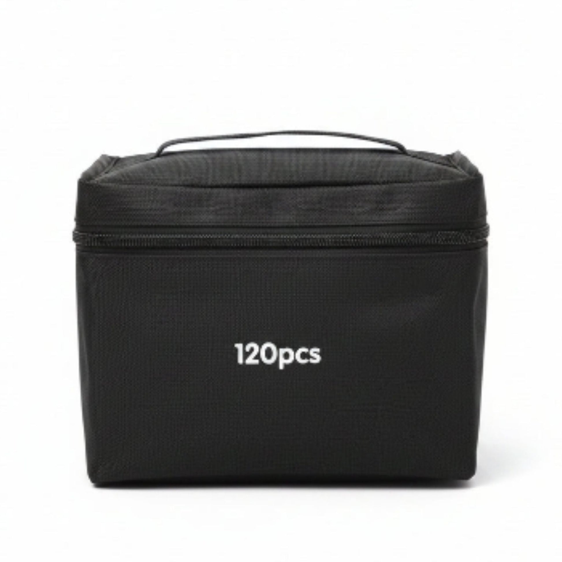 Double Sided Markers in Carry Bag - 120pc On White Background