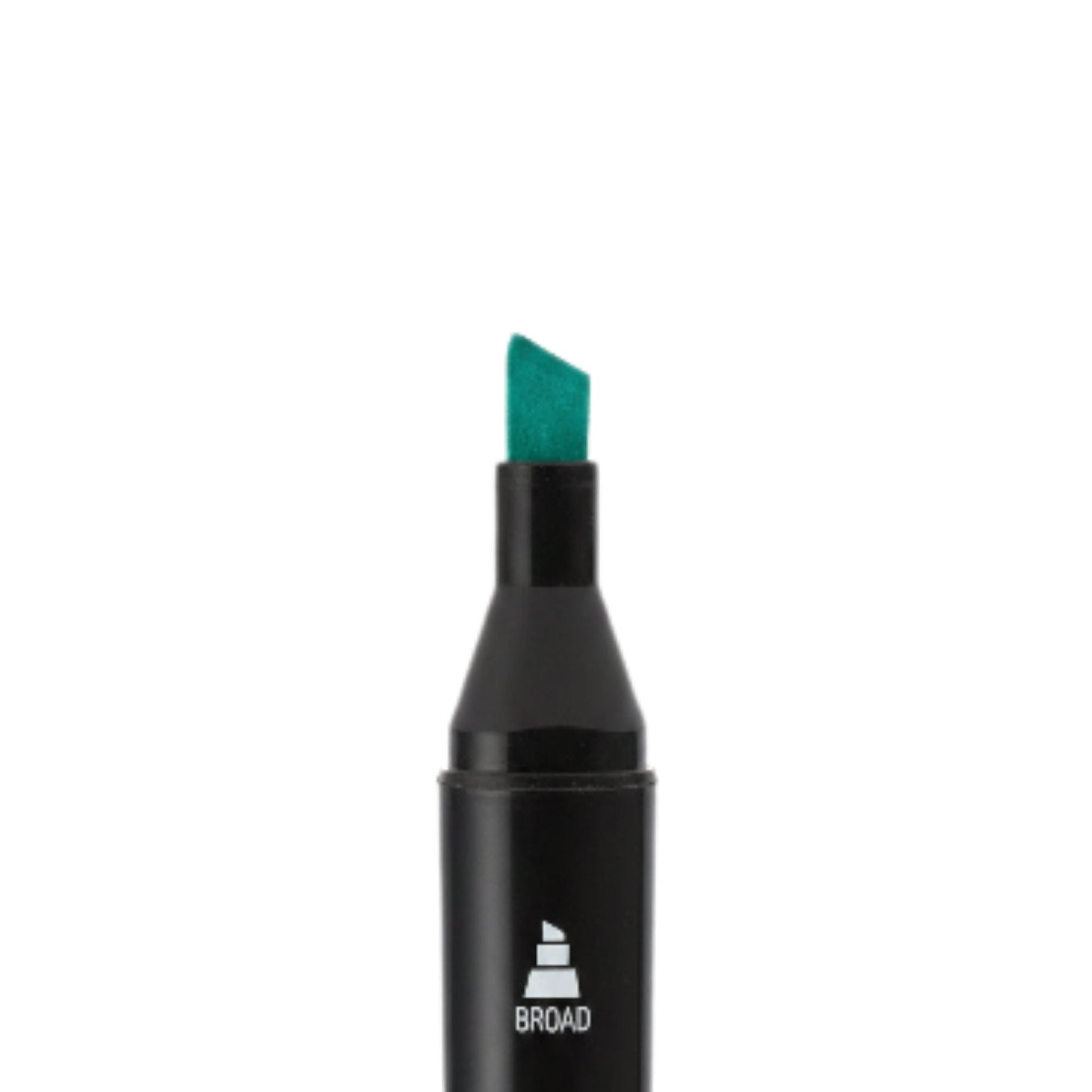 Double Sided Marker Broad Tip On White Background