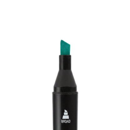 Double Sided Marker Broad Tip On White Background