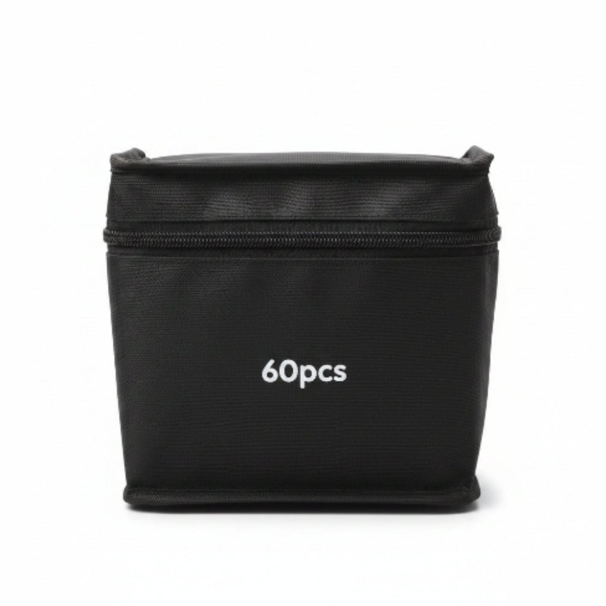 Double Sided Markers in Carry Bag - 60pc On White Background