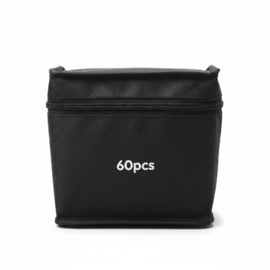 Double Sided Markers in Carry Bag - 60pc On White Background