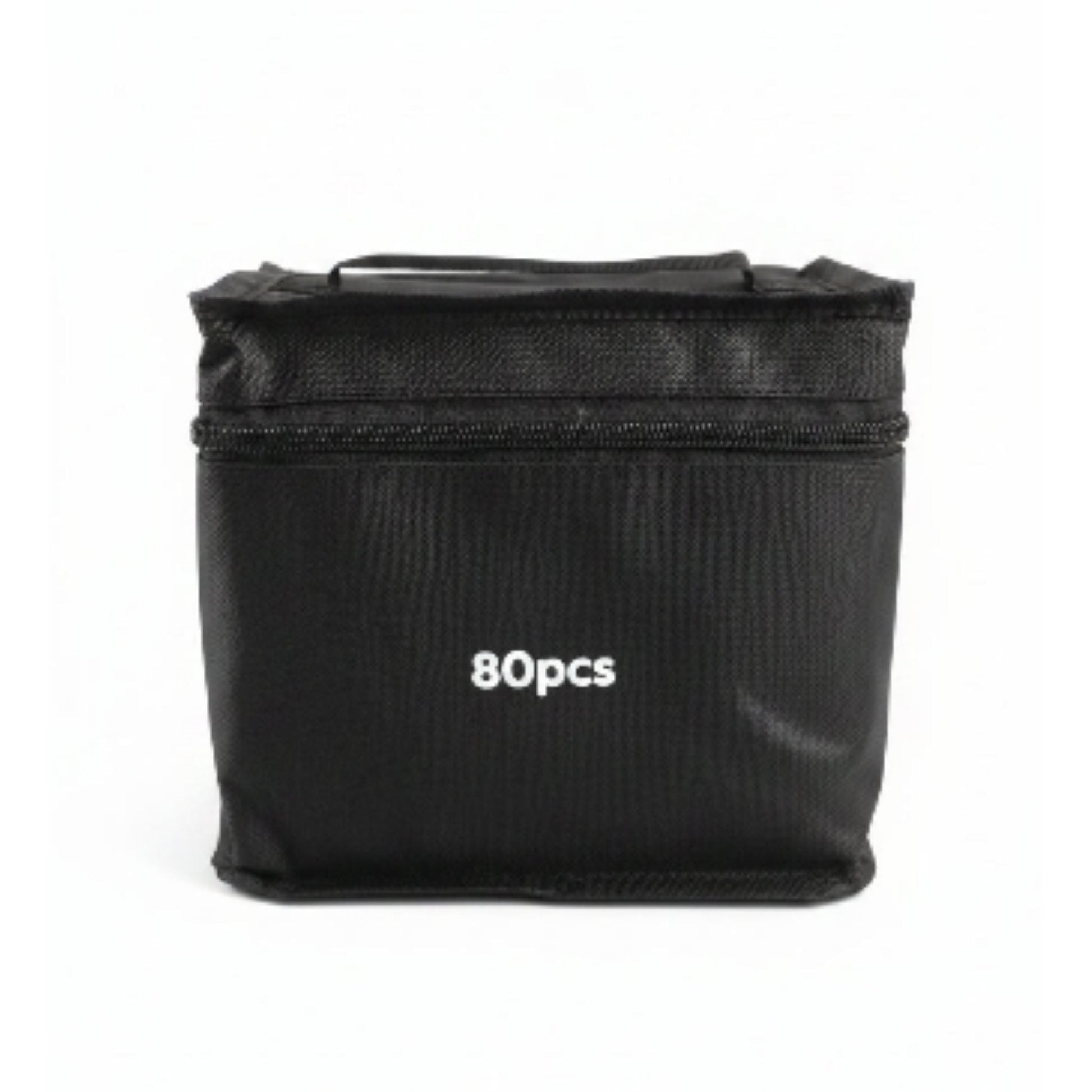 Double Sided Markers in Carry Bag - 80pc On White Background