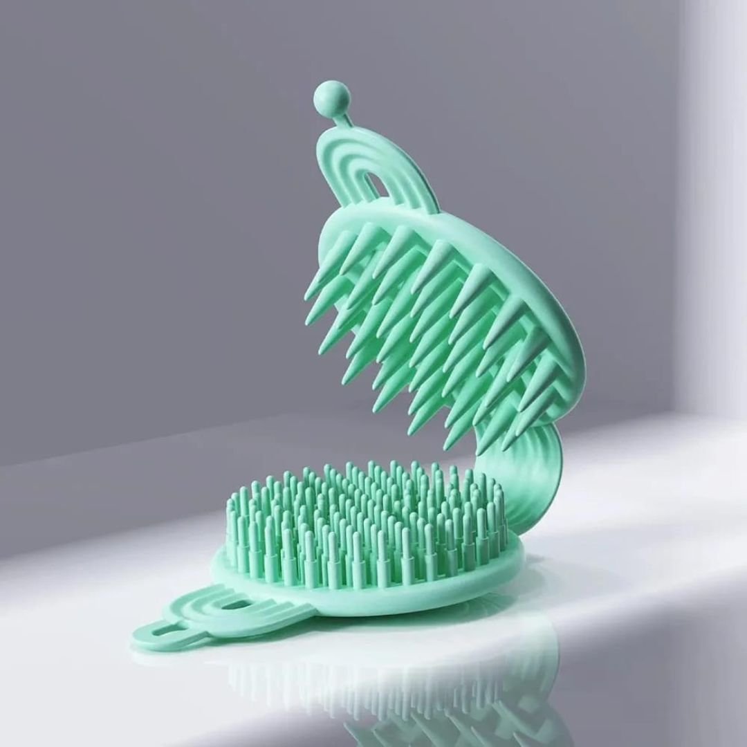 Double Sided Shampoo Brush