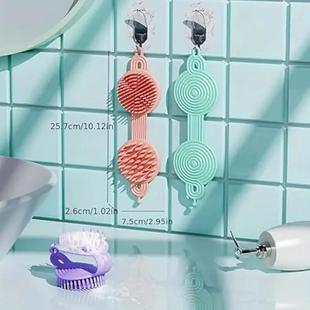 Double Sided Shampoo Brush