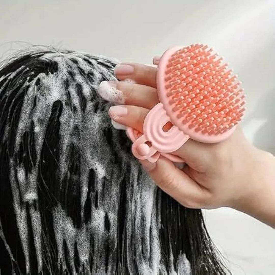 Double Sided Shampoo Brush