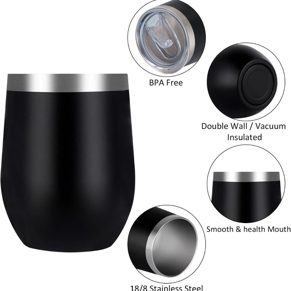 Double Wall Stainless Steel Flask - 320ml