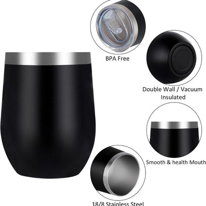 Double Wall Stainless Steel Flask - 320ml