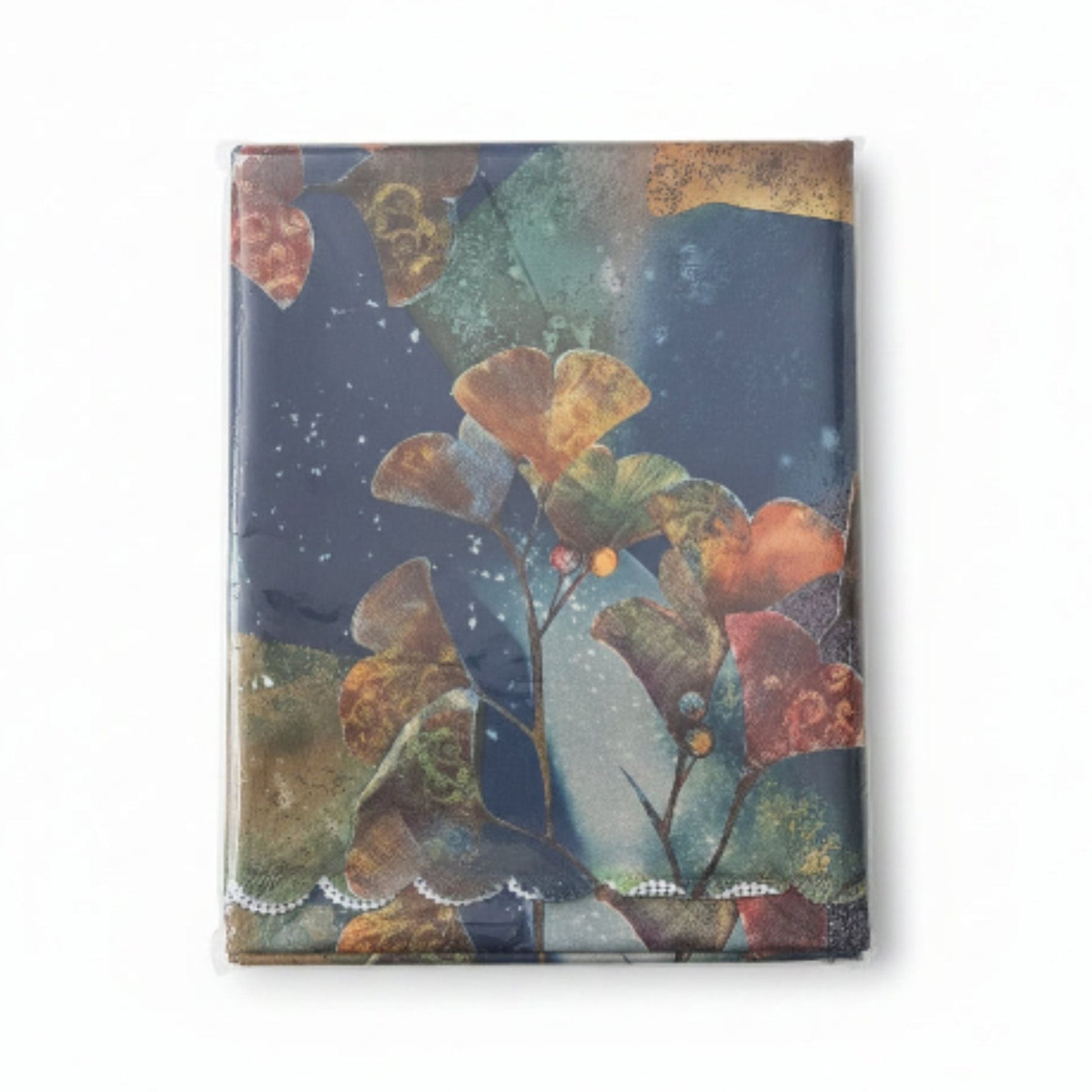 Duchess Satin Table Cloth 2.5M Blue Floral