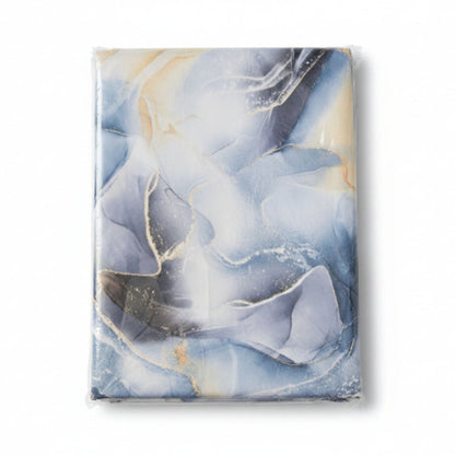 Duchess Satin Table Cloth 2.5M Blue Marble