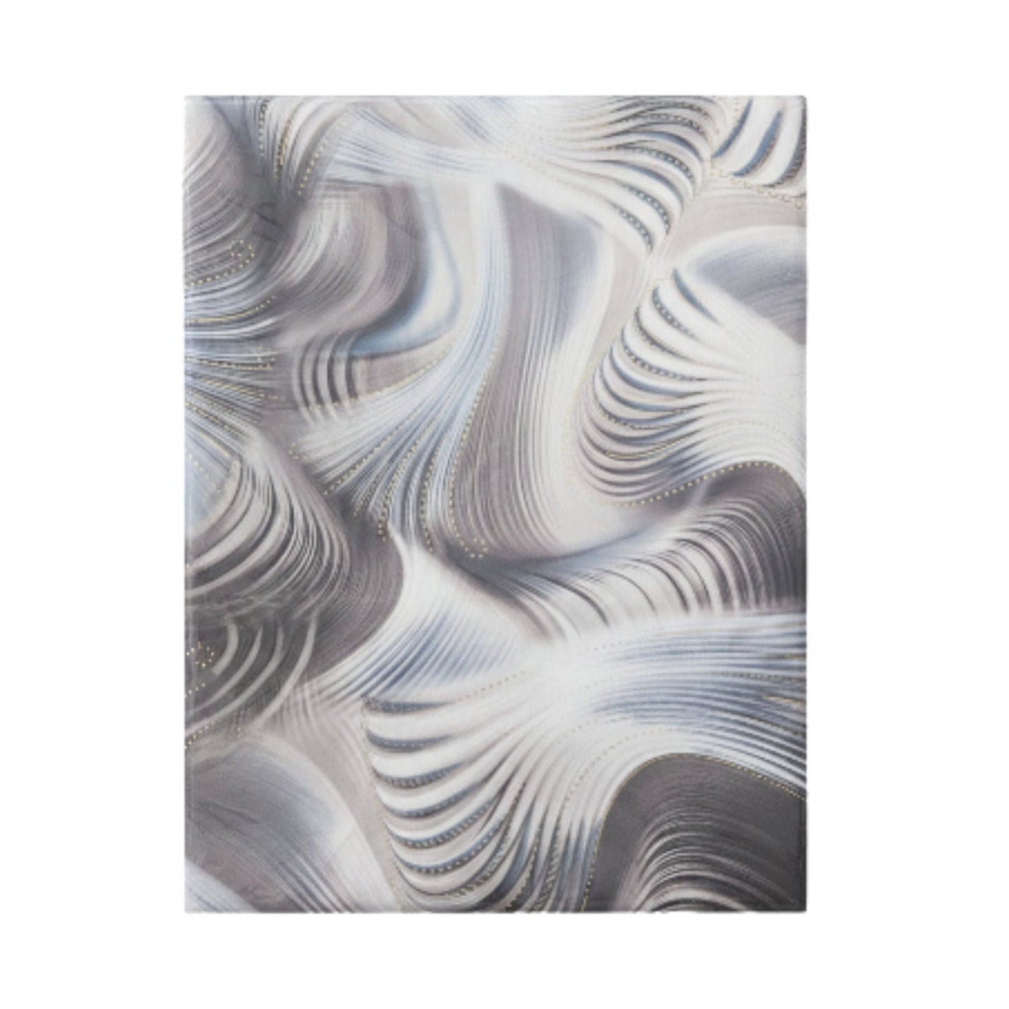 Duchess Satin Table Cloth 2.5M Blue Swirl