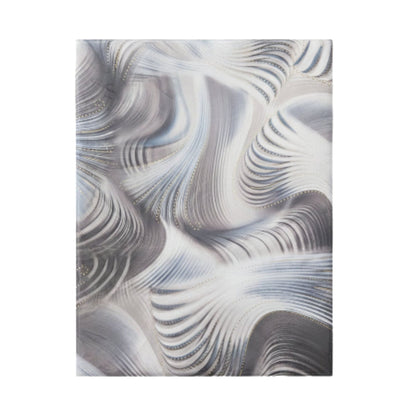 Duchess Satin Table Cloth 2.5M Blue Swirl
