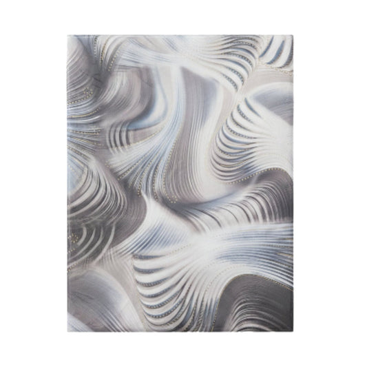 Duchess Satin Table Cloth 2.5M Blue Swirl