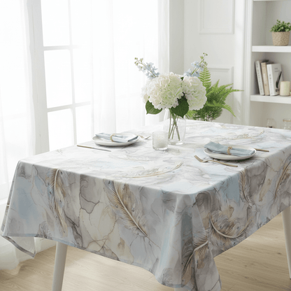 Duchess Satin Table Cloth 2.5M Feather