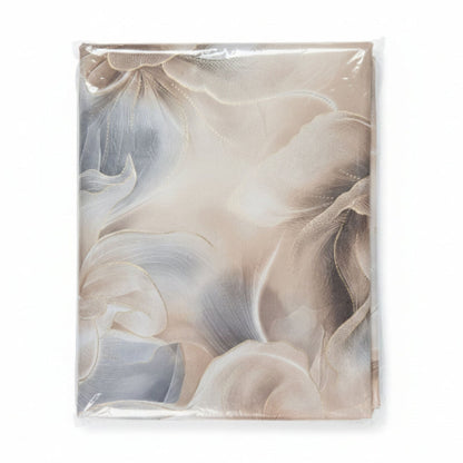 Duchess Satin Table Cloth 2.5M Gold Flower