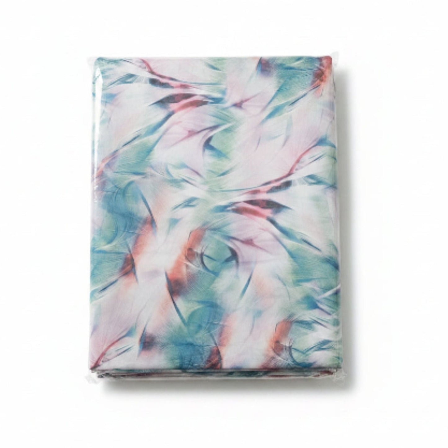 Duchess Satin Table Cloth 2.5M Pink/Green Abstract