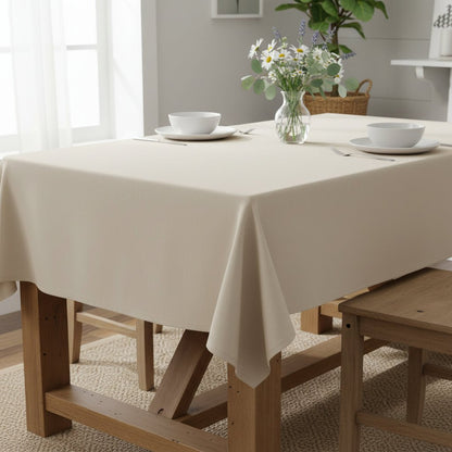 Duchess Satin Table Cloth 2.5M Plain Gold