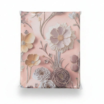 Duchess Satin Table Cloth 2.5M Rose Gold Flower