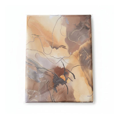 Duchess Satin Table Cloth 2.5M Rust Marble