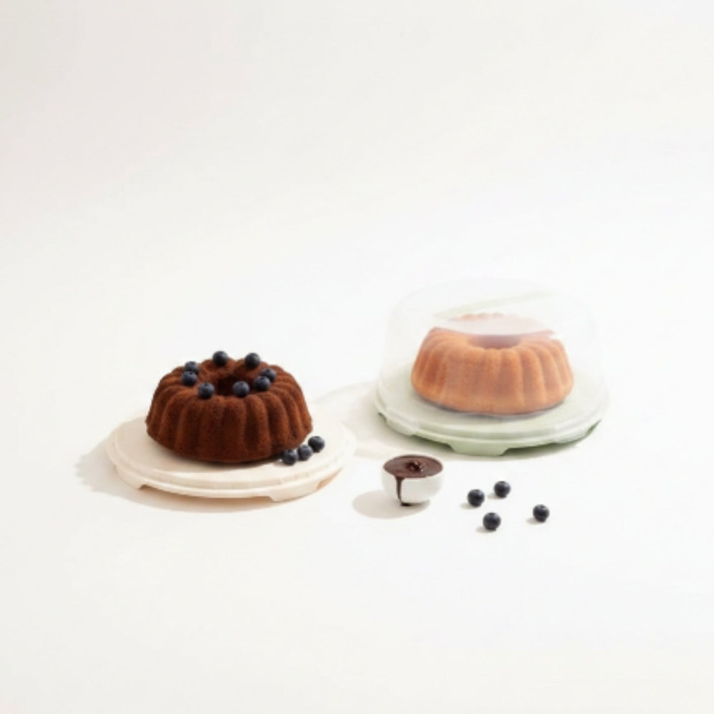 Dunya Large Cake Dome Carrier with Lid – Portable Cake Storage & Transport Container
