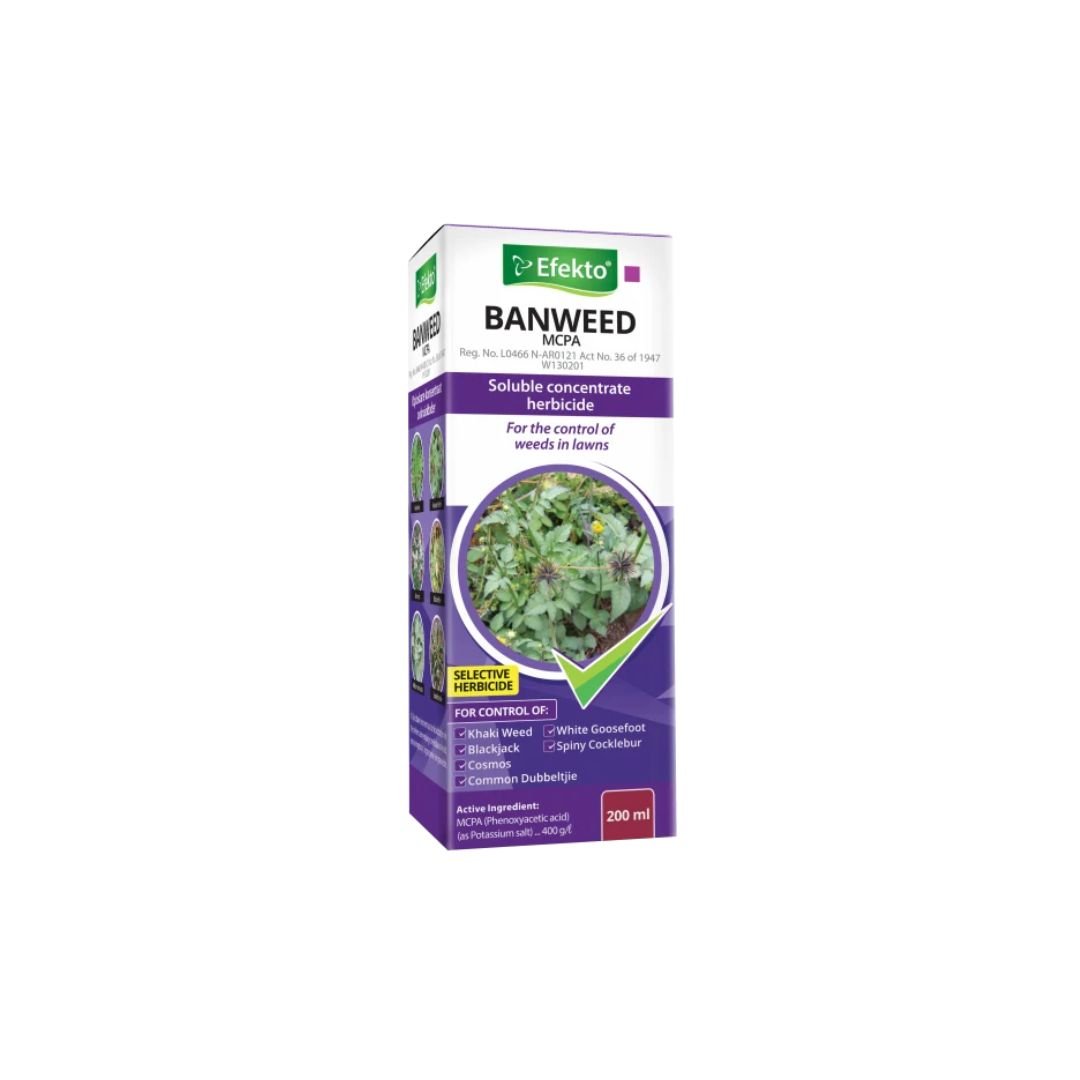 Efekto Banweed MCPA 200ml – Selective Broadleaf Weed Killer