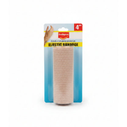 Elastic Bandage 4 Inch For Use On Shoulder - Includes 2 Clips