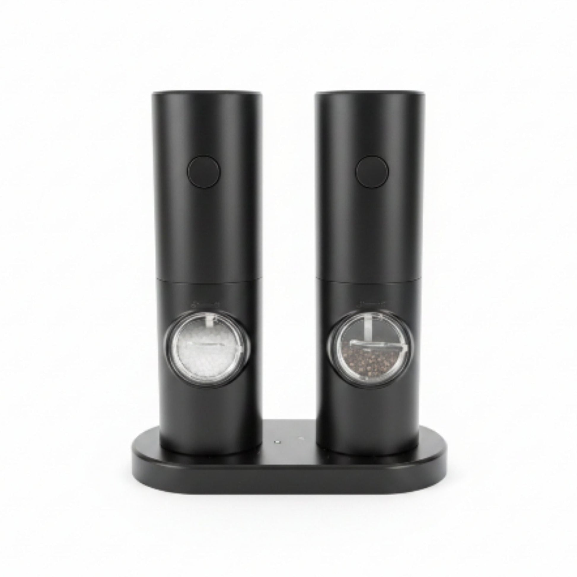 Electric 2-in-1 Salt and Pepper Grinder – Adjustable Automatic Spice Mill