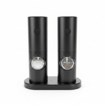 Electric 2-in-1 Salt and Pepper Grinder – Adjustable Automatic Spice Mill