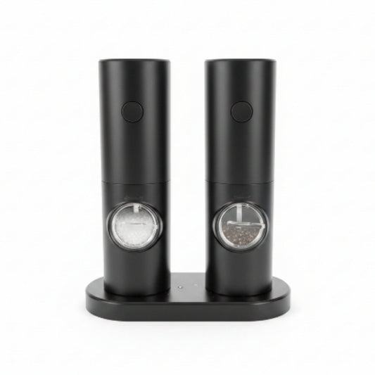 Electric 2-in-1 Salt and Pepper Grinder – Adjustable Automatic Spice Mill