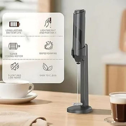Electric Frother On Stand