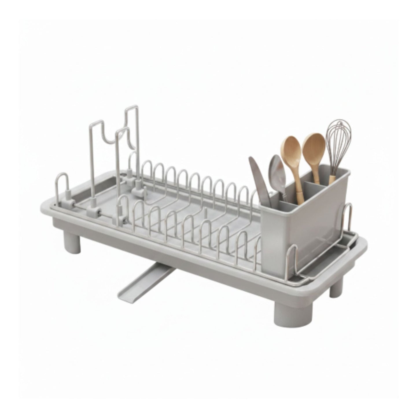 Expandable Dish Rack - Grey