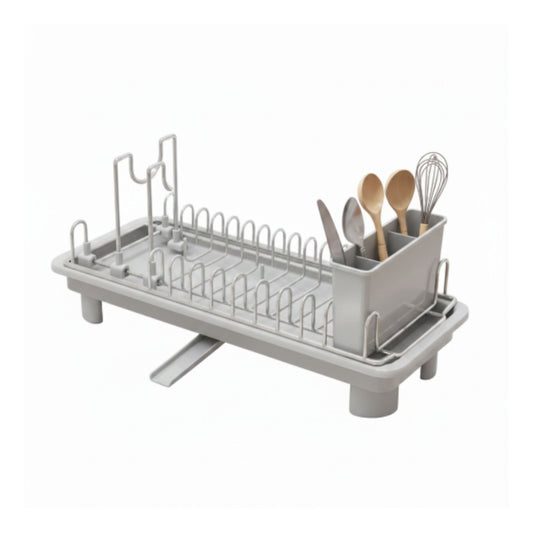 Expandable Dish Rack - Grey