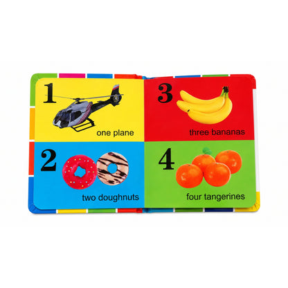 First 100 Kids Book – Early Learning Educational Activity Book with Colourful Pictures On White Background