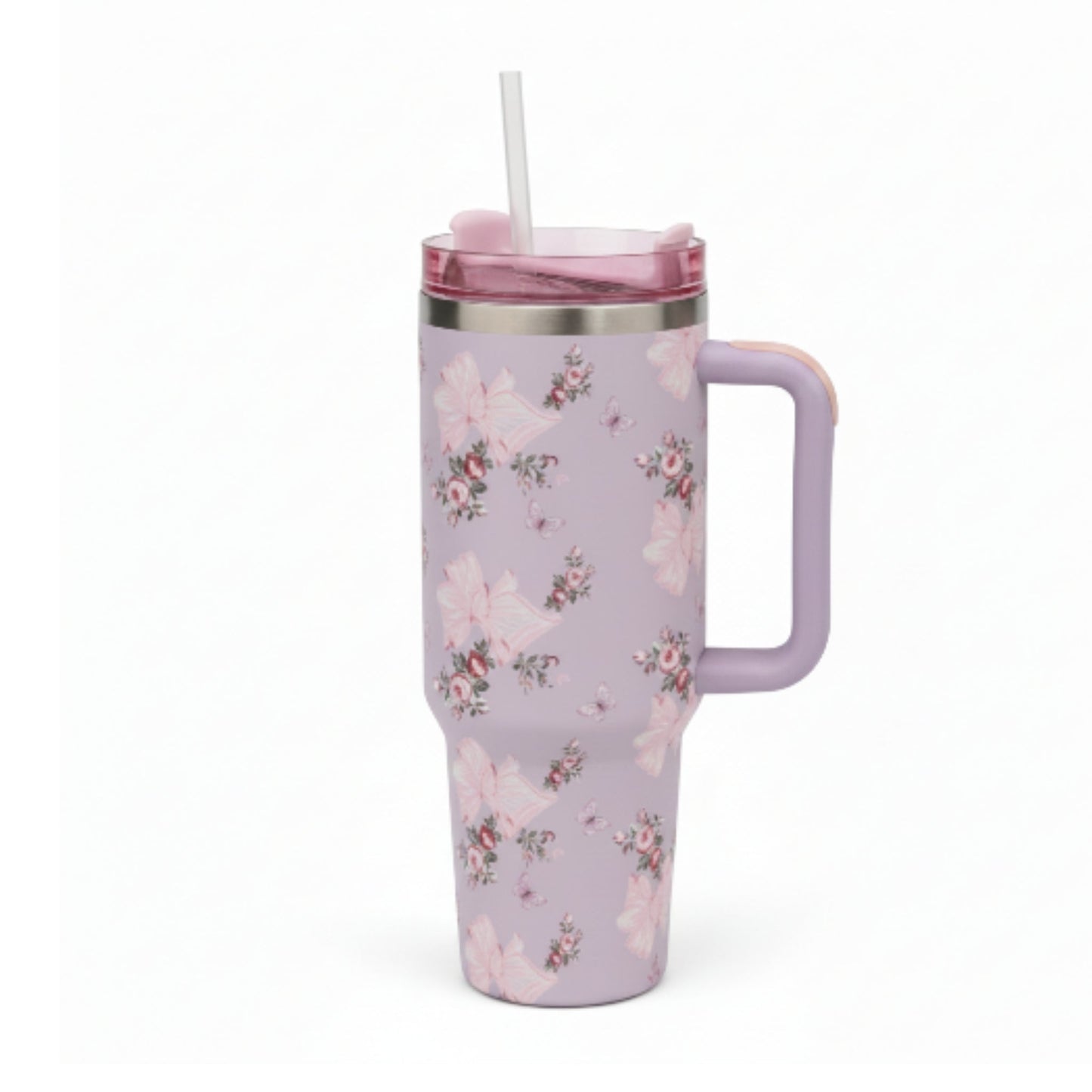 Floral Bow Stanley Dupe 1200ml