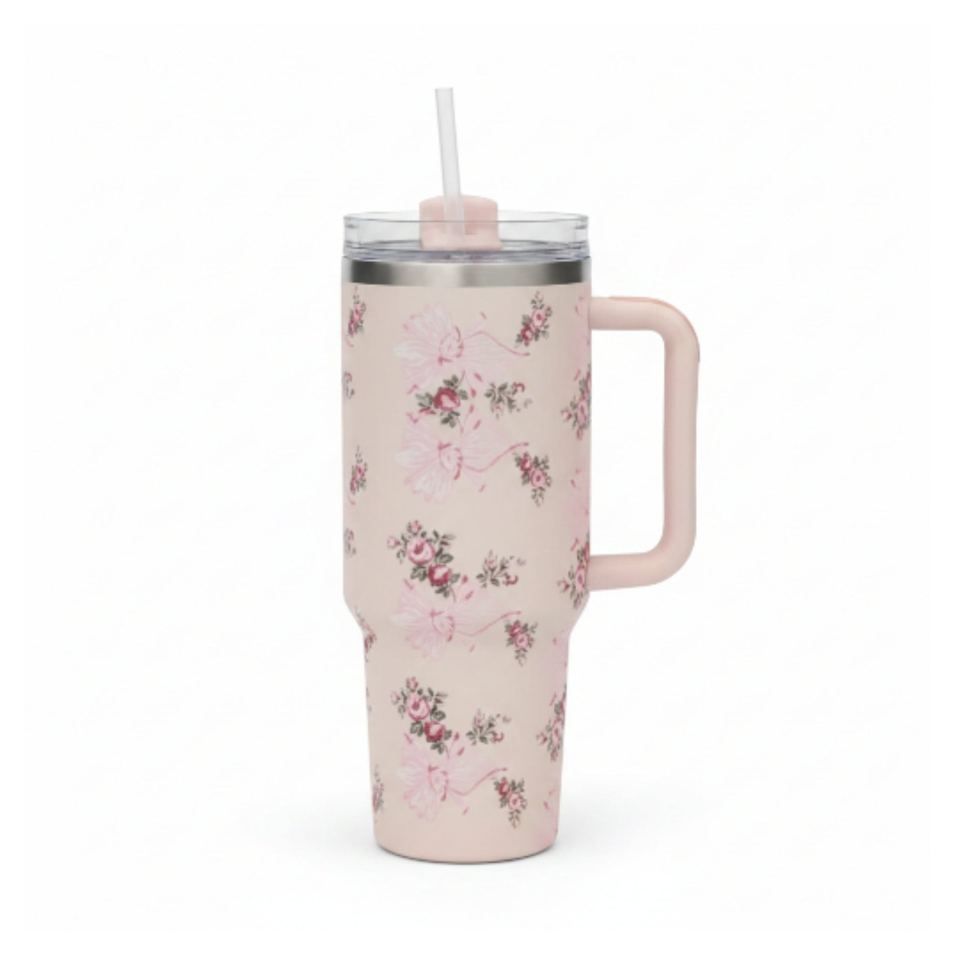 Floral Bow Stanley Dupe 1200ml