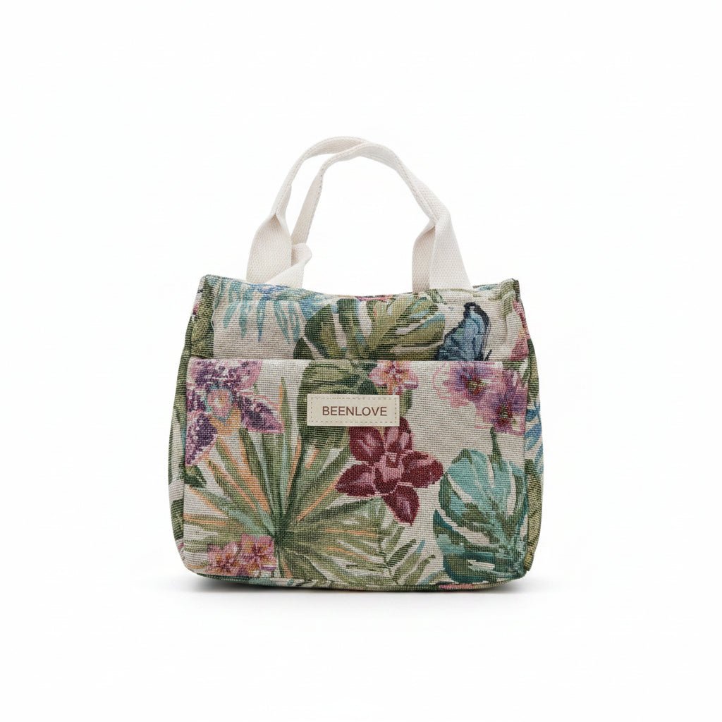 Floral Insulated Lunch Bag