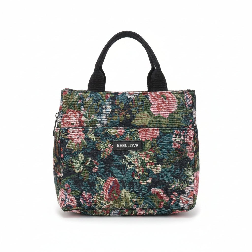 Floral Insulated Lunch Bag