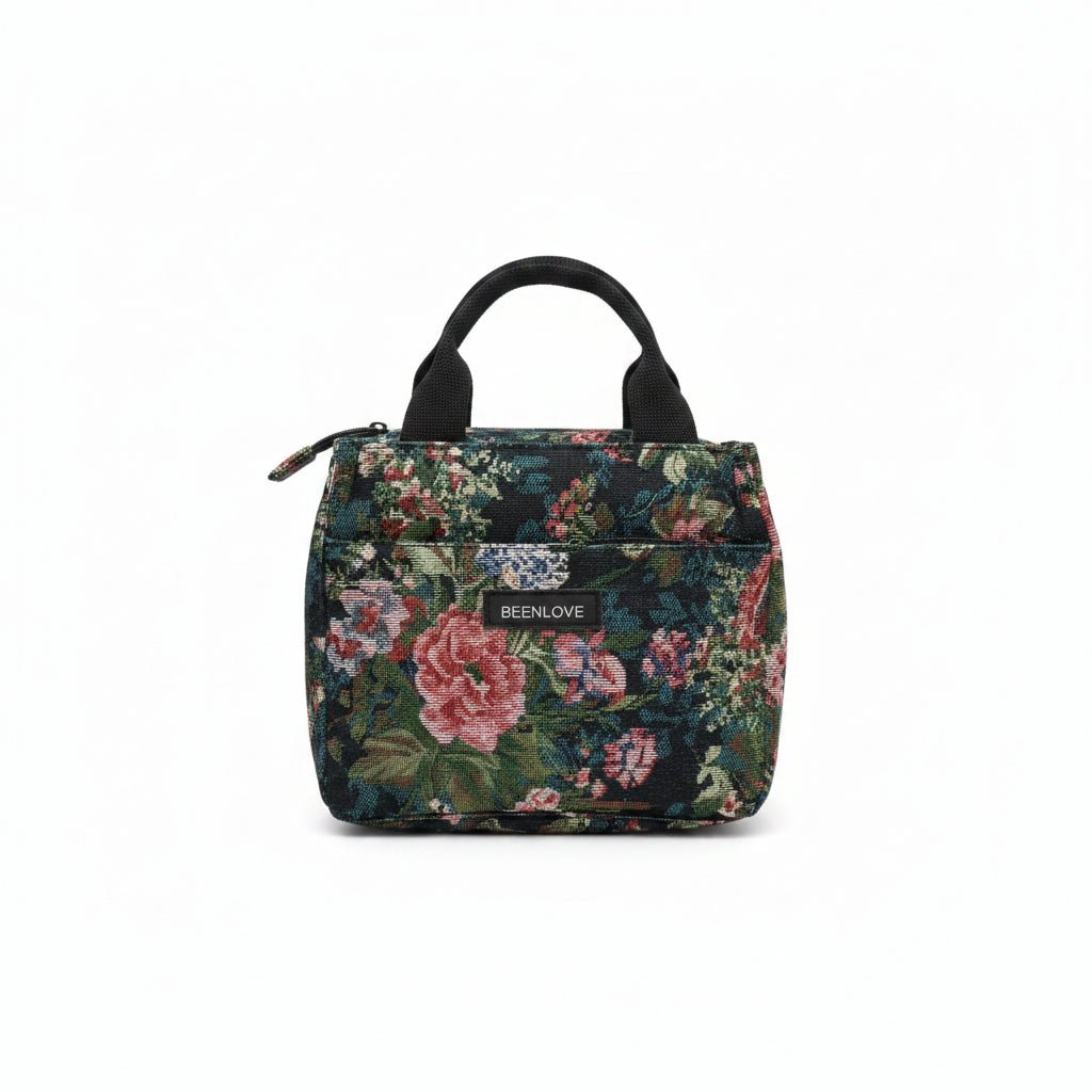 Floral Insulated Lunch Bag