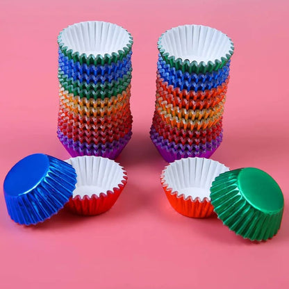 Foil Cupcake Liners 100s
