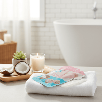 Foot Peeling Mask - Coconut & Vitamin E