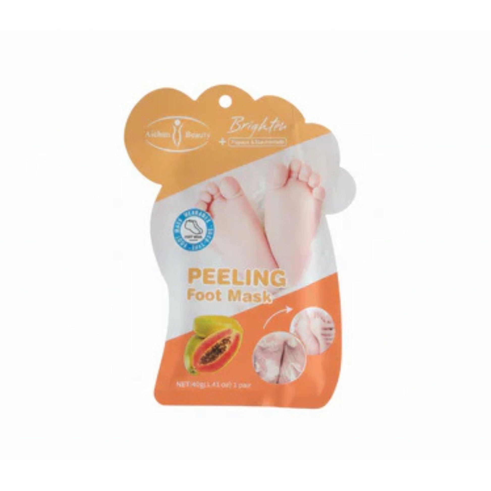 Foot Peeling Mask - Papaya & Niacinamide