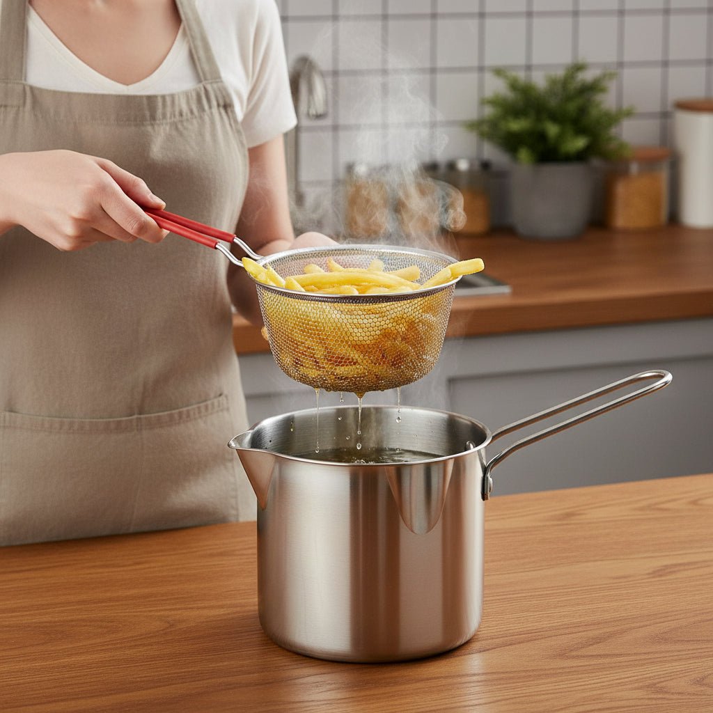 Fryer With Strainer 1200ml