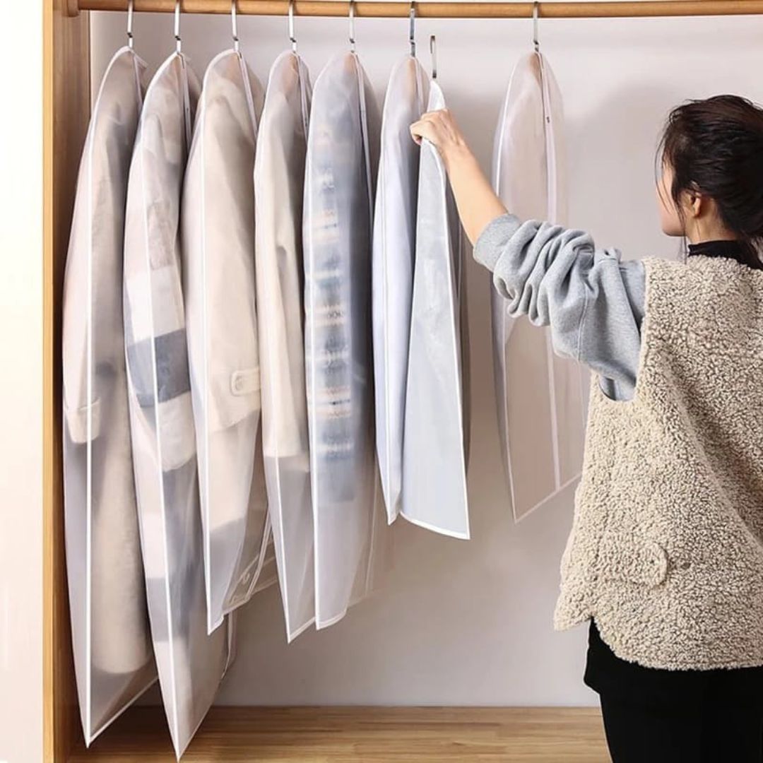 Garment Cover – Protective Clothes Storage Bag – Dustproof Hanging Design