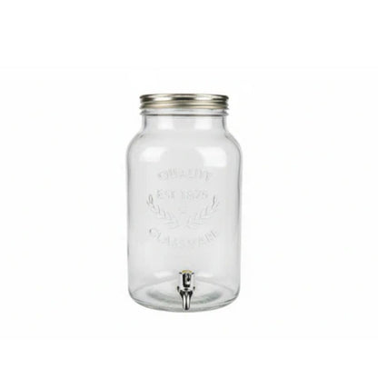 Glass Beverage Dispenser 6L
