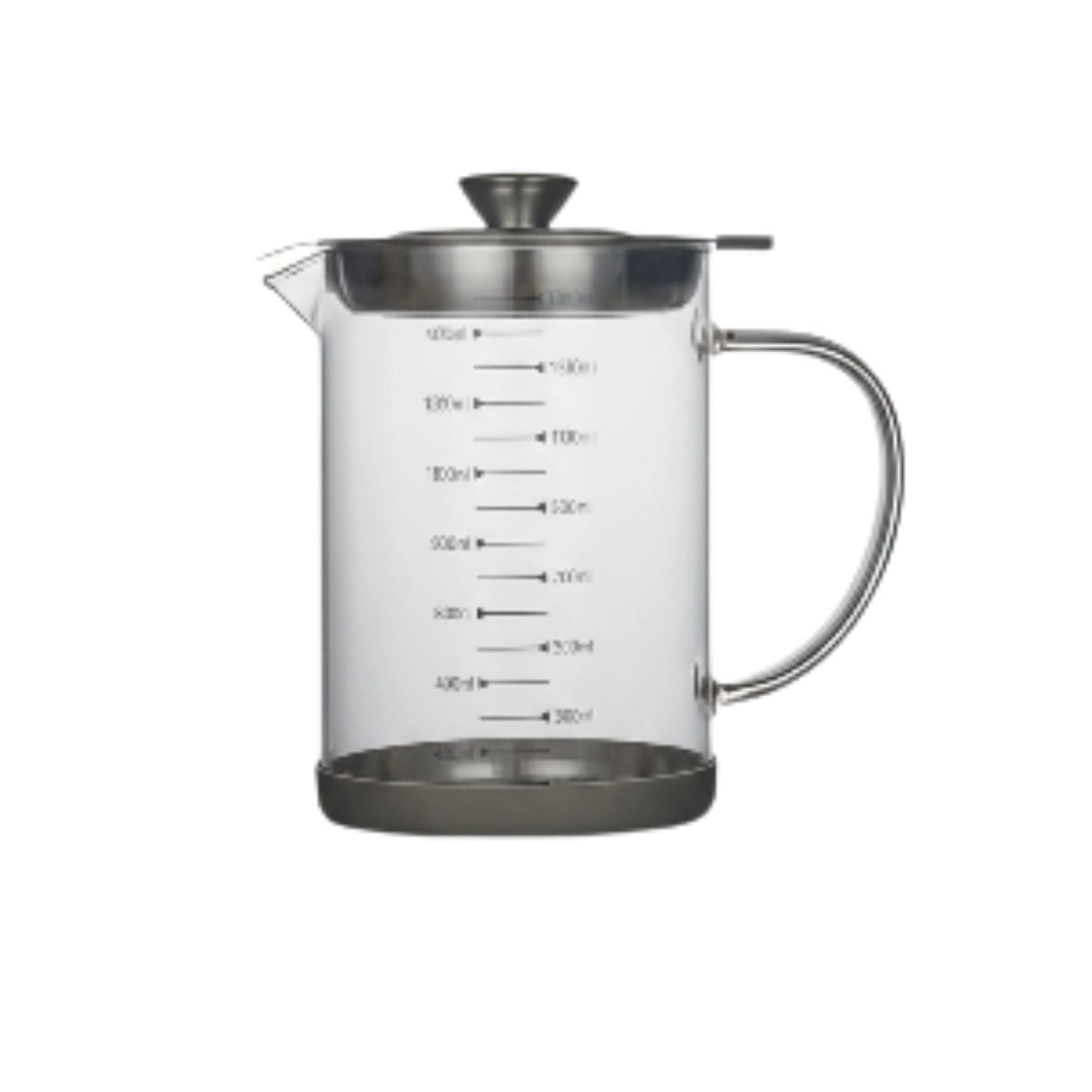 Glass Oil Jug With Strainer
