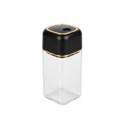 Glass Shaker with Gold Border - 10x5cm