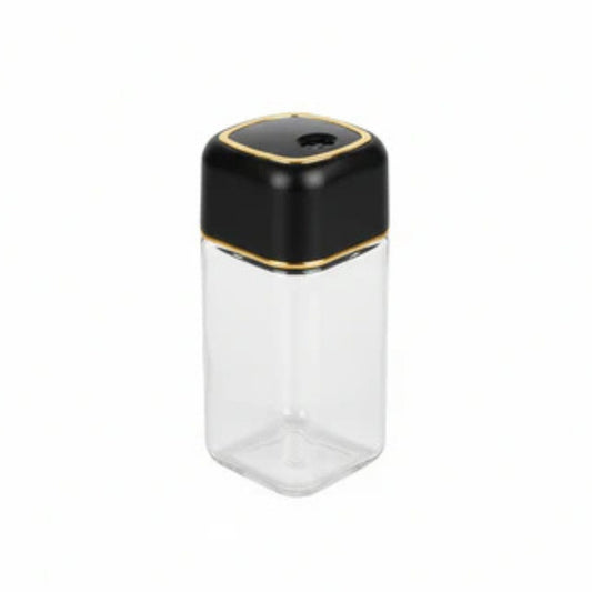 Glass Shaker with Gold Border - 10x5cm